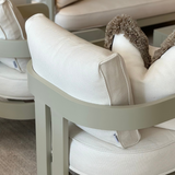 N3 Taupe Lounge Chair Cirrus Textured Weave