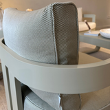 N3 Taupe Lounge Chair Sage Twill