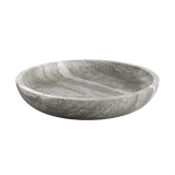 Caselle 50cm grey travertine decorative bowl