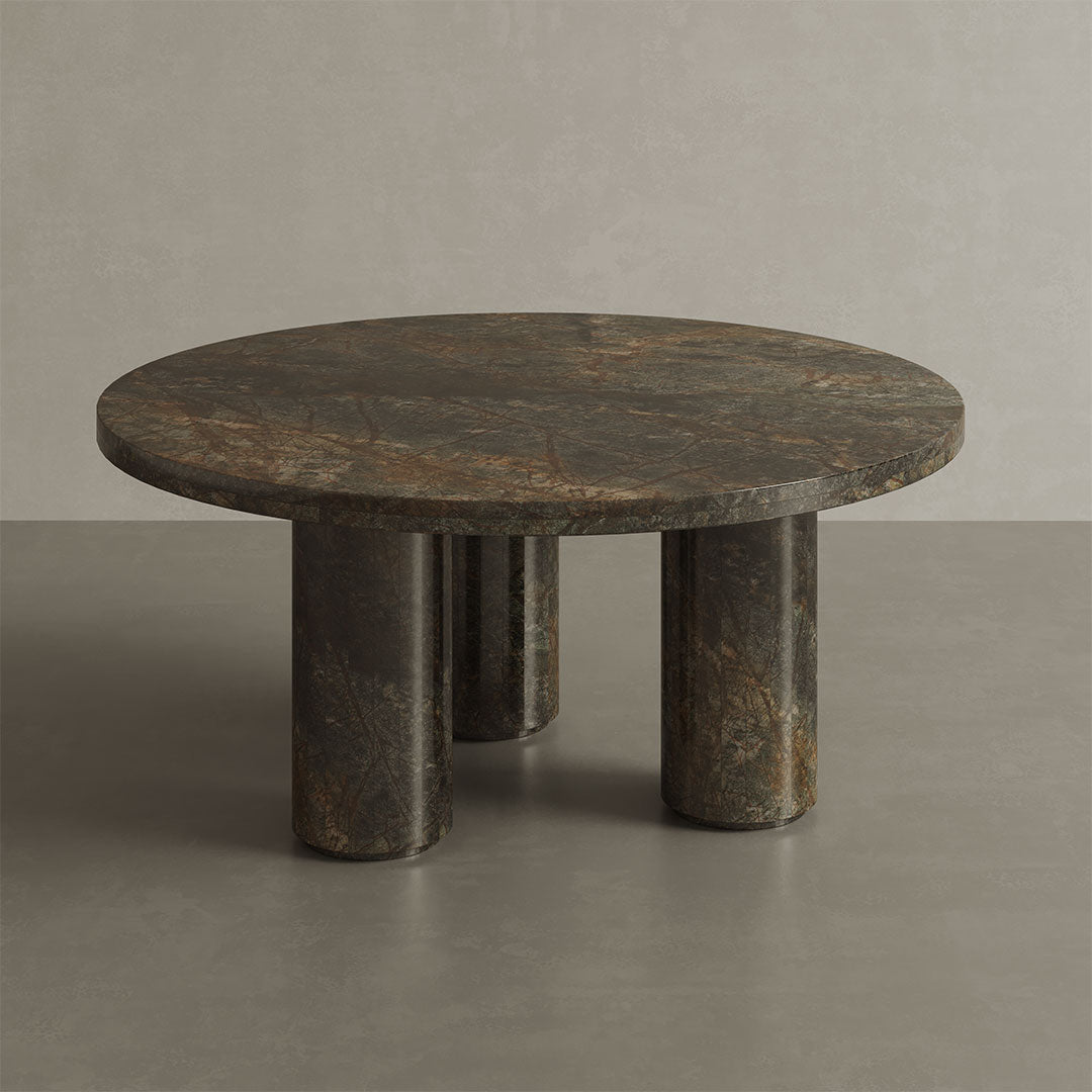 Casoli Marble Coffee Table, Forest Green – Nth Degree