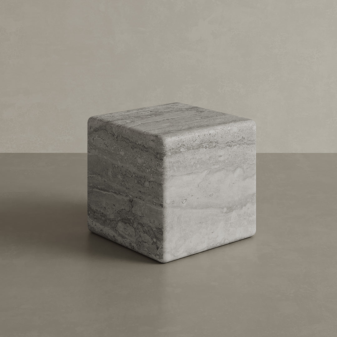 Cerazo Grey Travertine Coffee Table 28cm