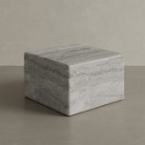 Cerazo Grey Travertine 39cm Coffee Table