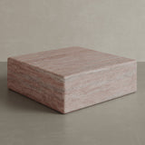 Cerazo Red Travertine Coffee Table 54cm
