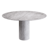 Grey Travertine Dining Table