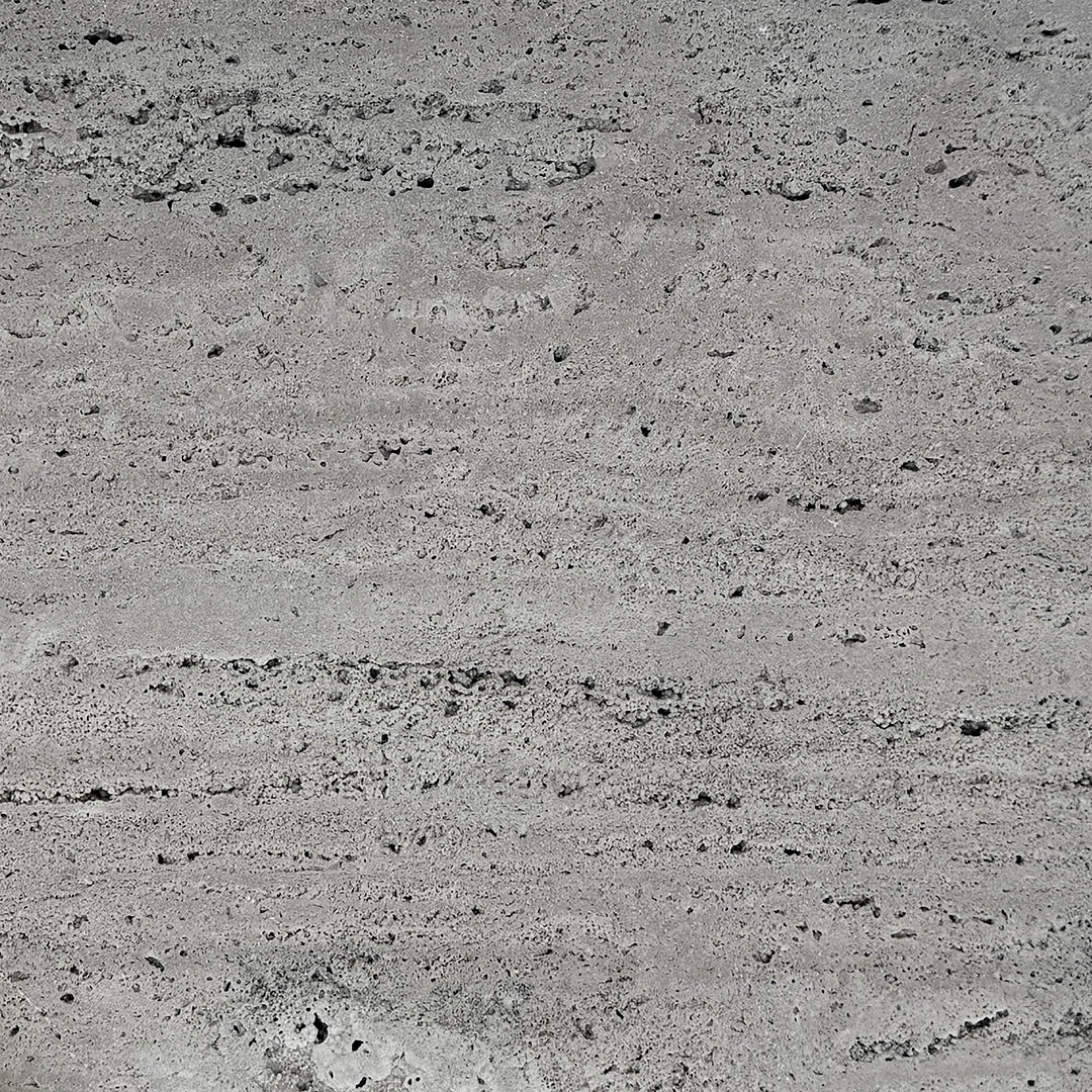 Grey Travertine Unfilled Swatch