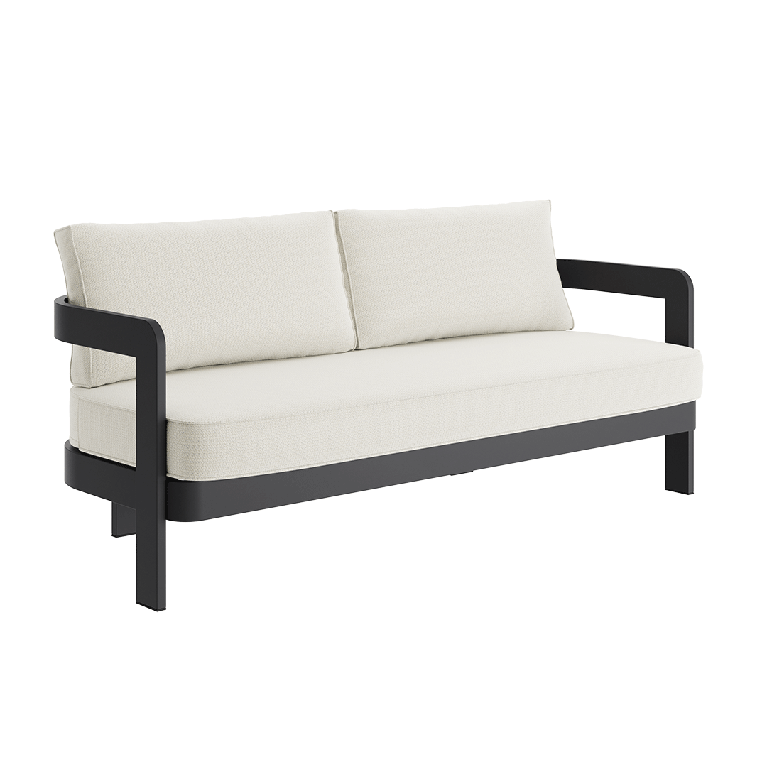 N3 three seater sofa cirrus textured weave product image kohl