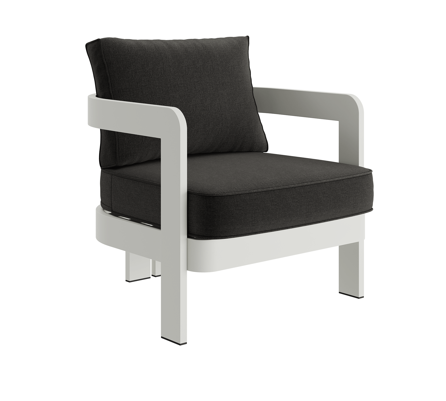N3 Stone shadow canvas lounge chair product image