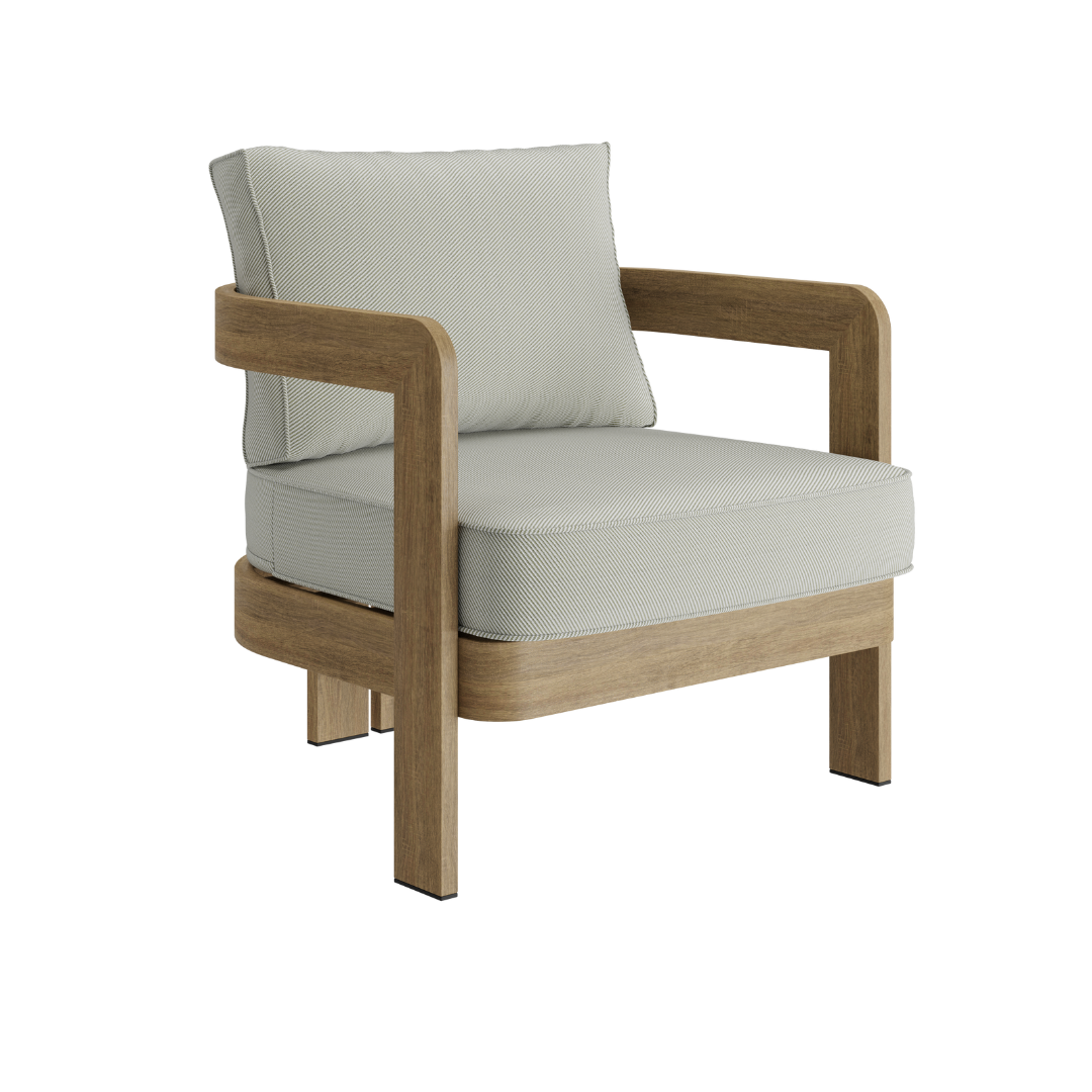N3 lounge chair in sage twill product image