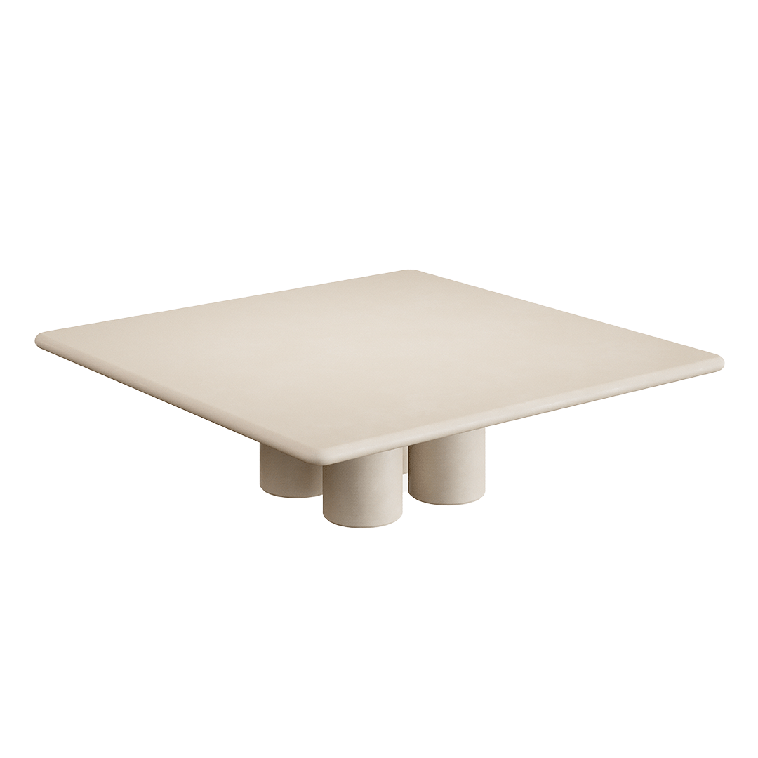 Nardelli Bone microskin coffee table 130cm