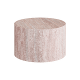Porto Red Travertine Coffee Table 60cm
