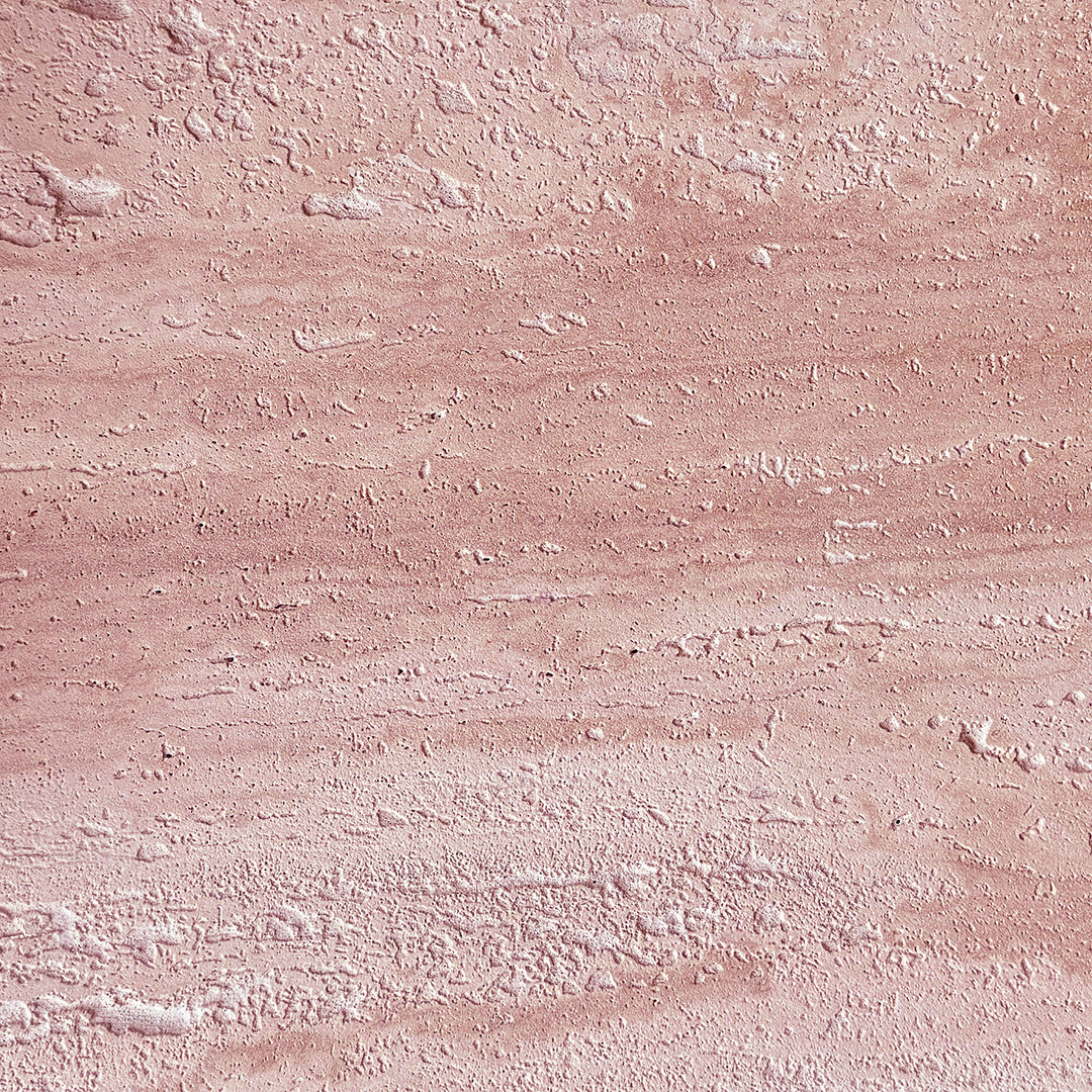 Red Travertine Half Filled Swatch