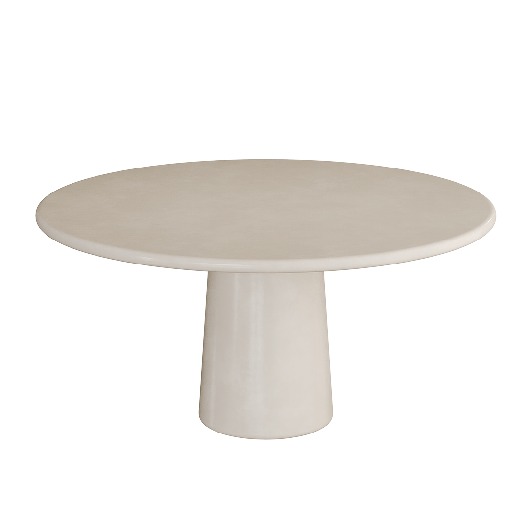 Santo Bone microskin indoor and outdoor dining table 160cm