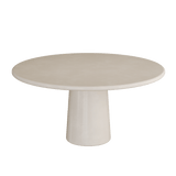 Santo Bone microskin indoor and outdoor dining table 160cm