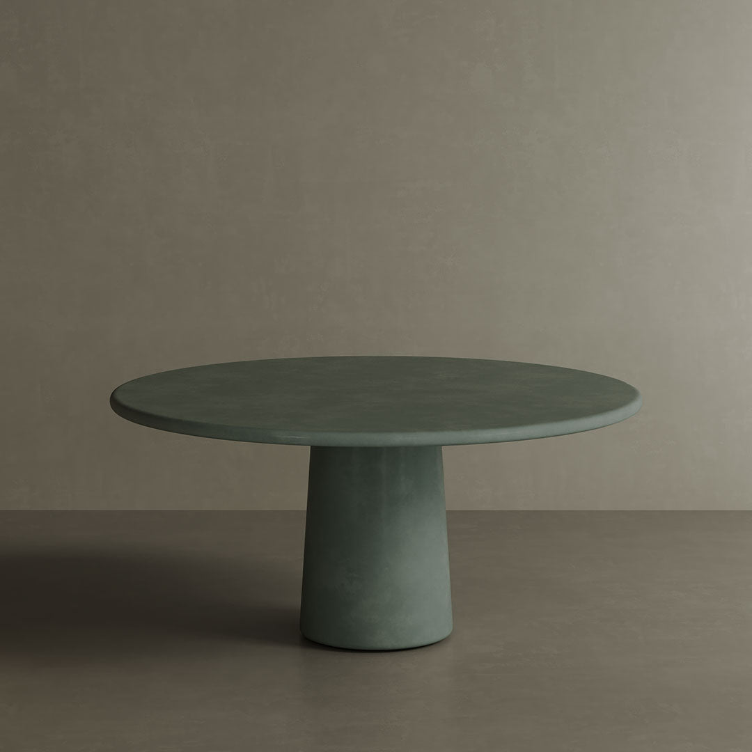 Santo Moss microskin indoor and outdoor dining table 160cm
