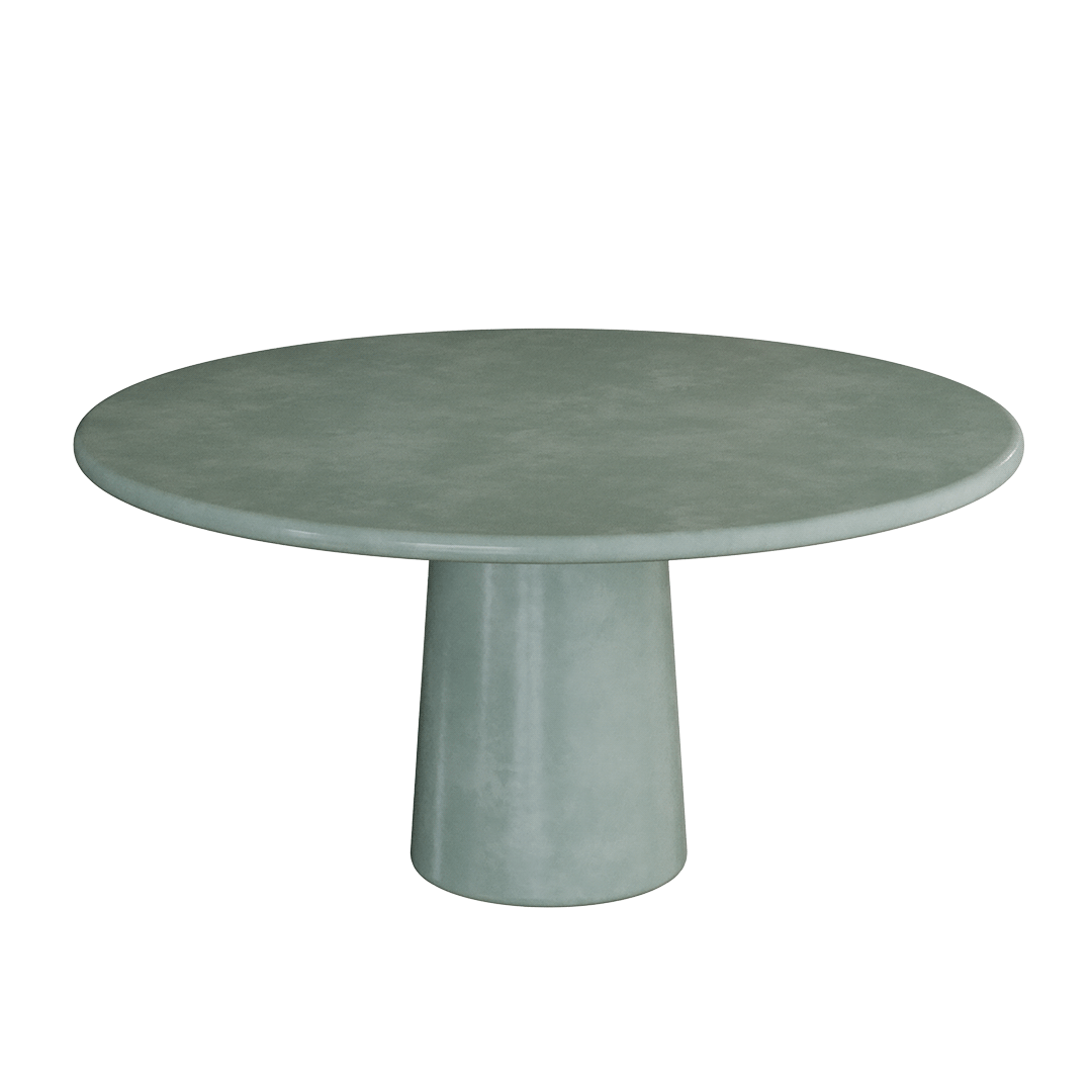 Santo Moss microskin indoor and outdoor dining table 160cm