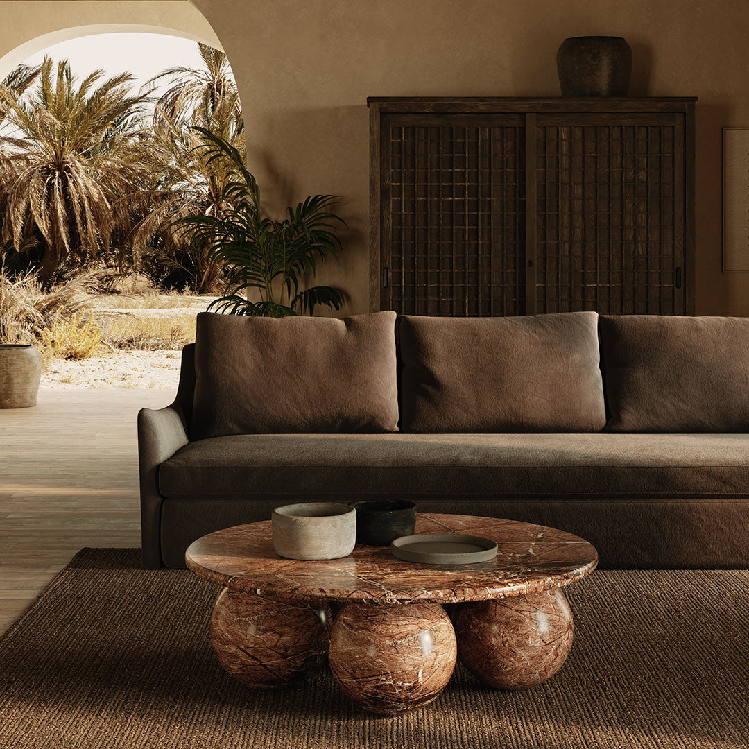 Sellano Coffee Table Mocha Marble
