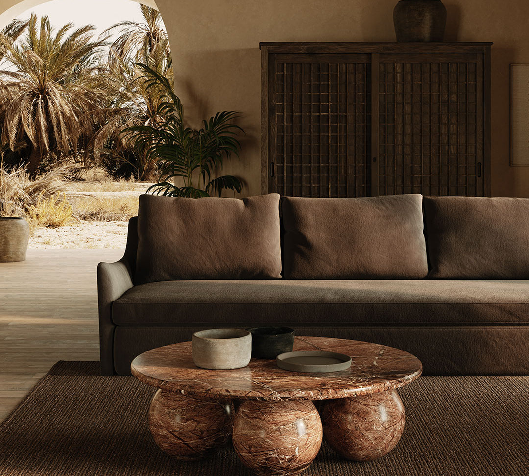 Sellano Coffee Table Mocha Marble