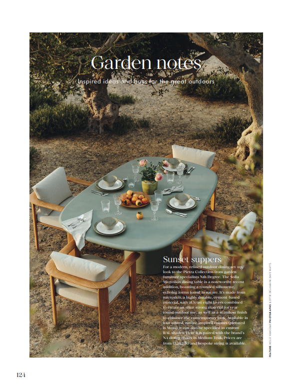 HOMES & GARDEN, OUTDOOR FEATURE