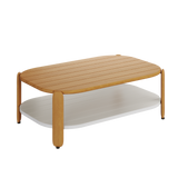 N4 Outdoor coffee table in medium teak