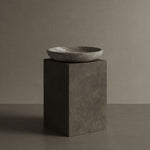 Caselle grey travertine bowl