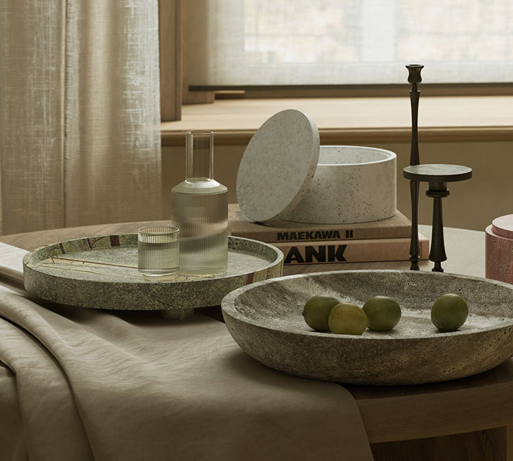 Caselle table accessories lifestyle
