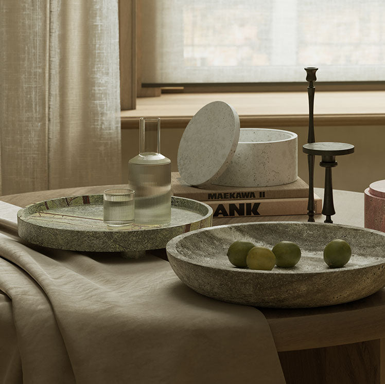 Caselle table accessories lifestyle