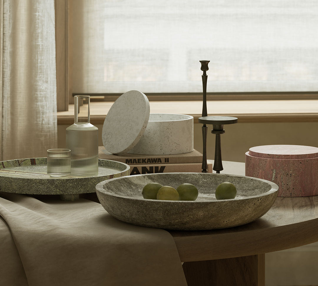 Caselle table accessories lifestyle