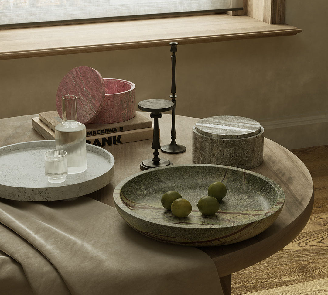 Caselle table accessories lifestyle