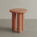 Casoli Clay Microskin Side table 45cm