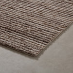 Close up of H1 rug in Biscuit 