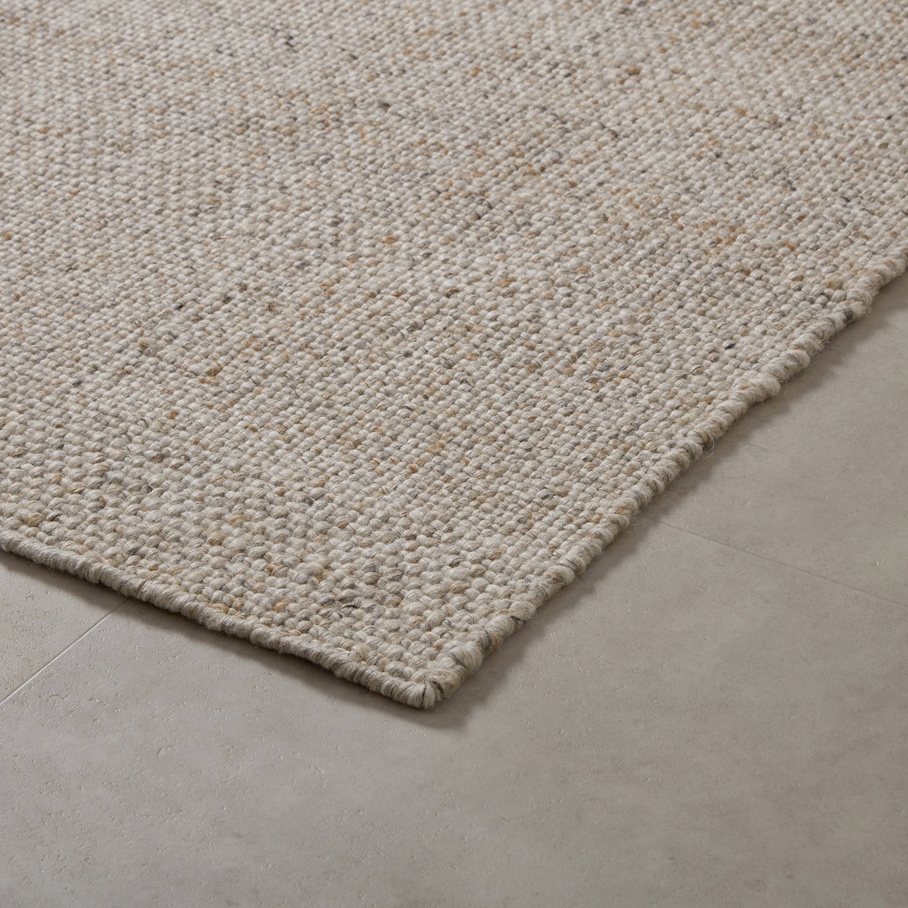Close up of H3 rug in Blond
