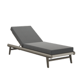 N1 Sun Lounger Dark Teak