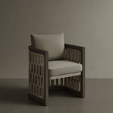 N2 dining chair dark teak product image