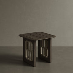 N2 side table dark teak product image