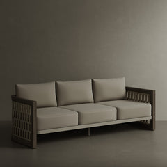 N2 three seater sofa dark teak product image