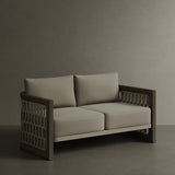 N2 two seater sofa dark teak product image