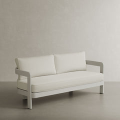 A contemporary N3 three-seater sofa in Cirrus Textured Weave, featuring soft, durable fabric with a subtle, sophisticated texture. The clean lines and modern design make it a versatile and stylish addition to any space, providing both comfort and elegance. The neutral colour enhances its timeless appeal, perfect for enhancing both indoor and outdoor settings.