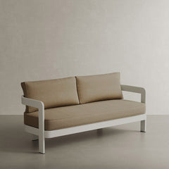 N3 Stone Sofa with Wheat Canvas fabric