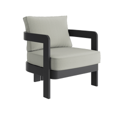 N3 Kohl sage twill lounge chair product image