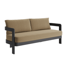 N3 three seater sofa wheat canvas product image