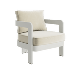 N3 Stone pearl herringbone lounge chair product image