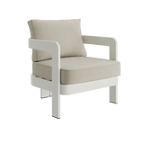 N3 Stone sand canvas lounge chair product image