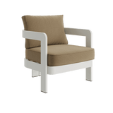 N3 Stone wheat canvas lounge chair product image