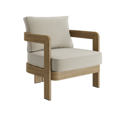 N3 lounge chair in sand canvas product image