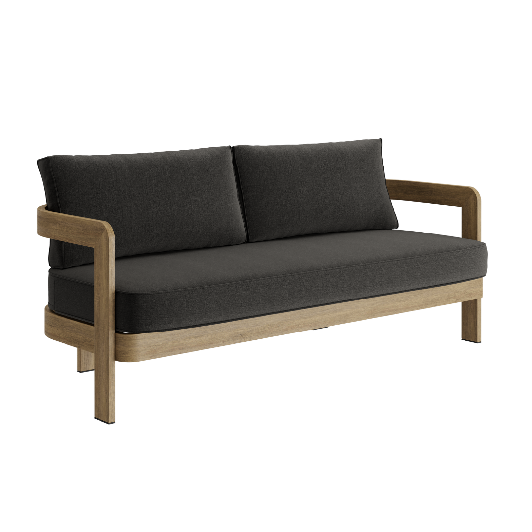 N3 three seater sofa in shadow canvas product image