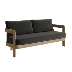 N3 three seater sofa in shadow canvas product image