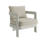 N3 Taupe sand canvas lounge chair product image