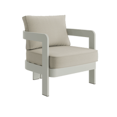 N3 Taupe sand canvas lounge chair product image