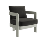 N3 Taupe shadow canvas lounge chair product image