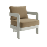 N3 Taupe wheat canvas lounge chair product image